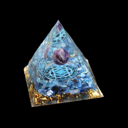Orgone pyramid 63g in sunlight - Rocks and Things Store