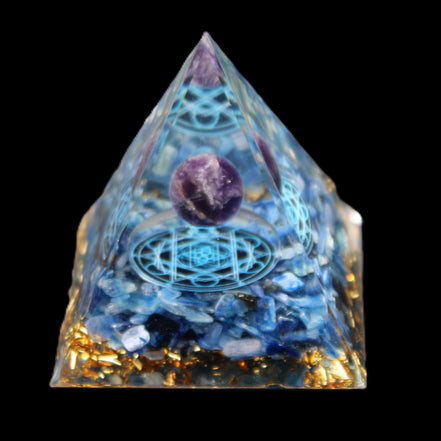 Orgone pyramid 63g in sunlight - Rocks and Things Store