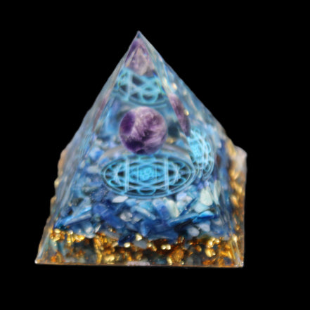 Orgone pyramid 63g in sunlight - Rocks and Things Store