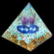 Orgone pyramid 63g in sunlight - Rocks and Things Store