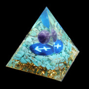 Orgone pyramid 63g in sunlight - Rocks and Things Store
