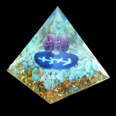 Orgone pyramid 63g in sunlight - Rocks and Things Store