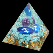 Orgone pyramid 63g in sunlight - Rocks and Things Store