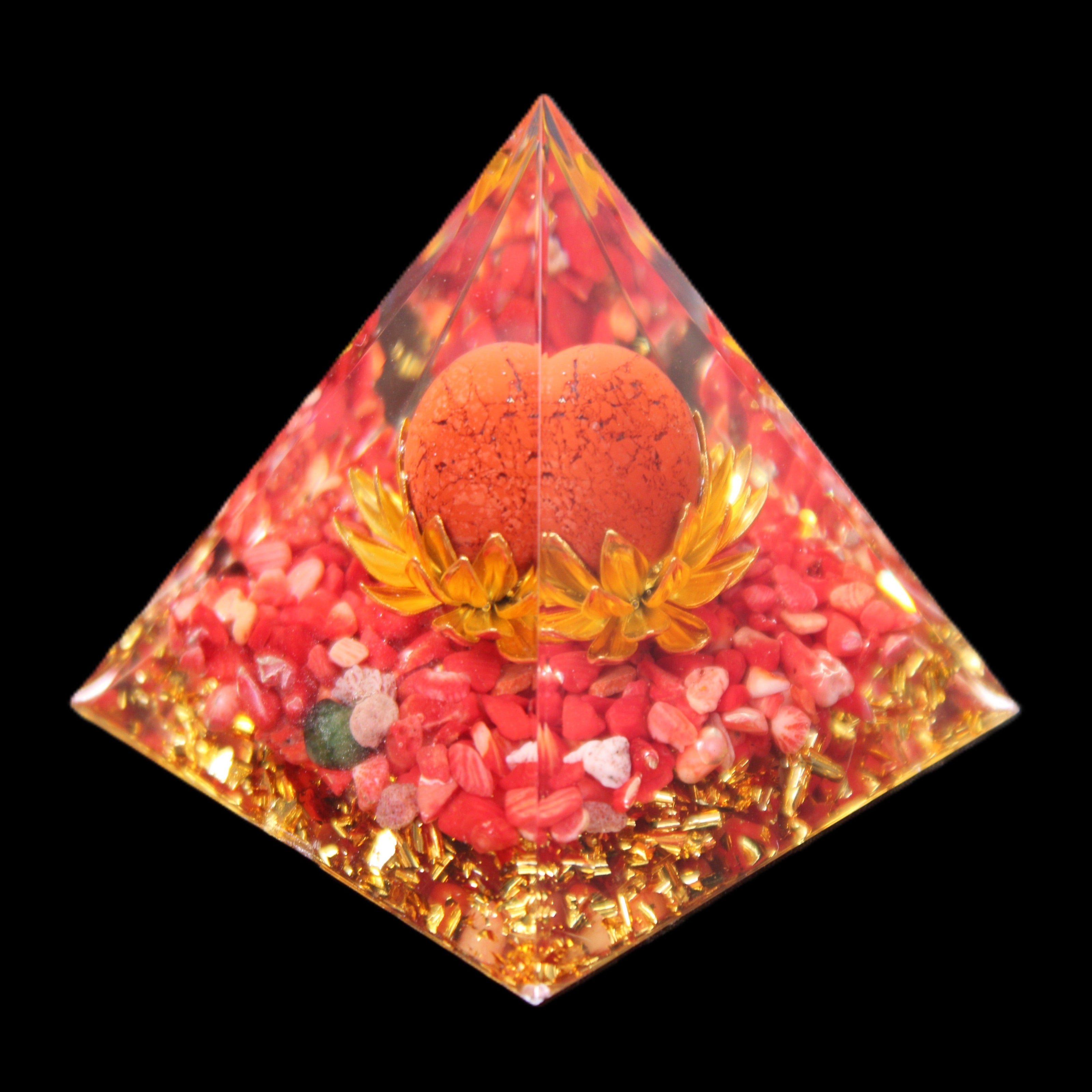 Orgone pyramid 63g in sunlight - Rocks and Things Store