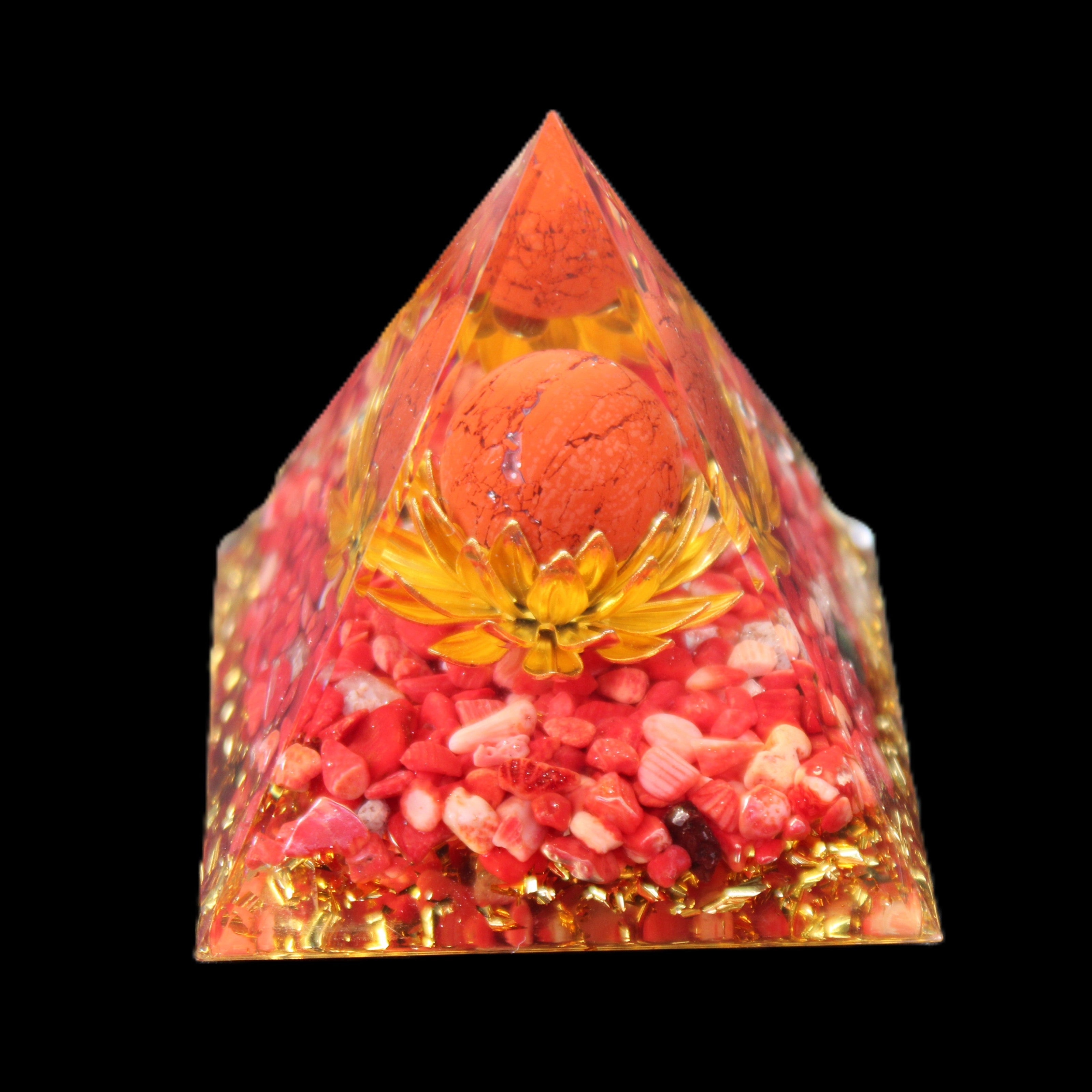 Orgone pyramid 63g in sunlight - Rocks and Things Store
