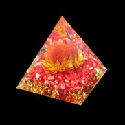Orgone pyramid 63g in sunlight - Rocks and Things Store