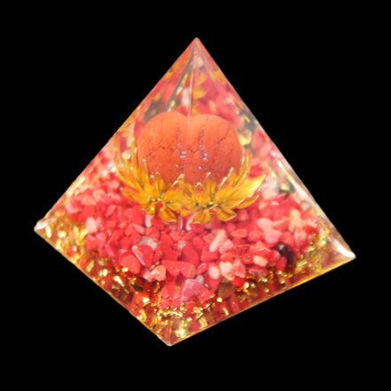 Orgone pyramid 63g in sunlight - Rocks and Things Store
