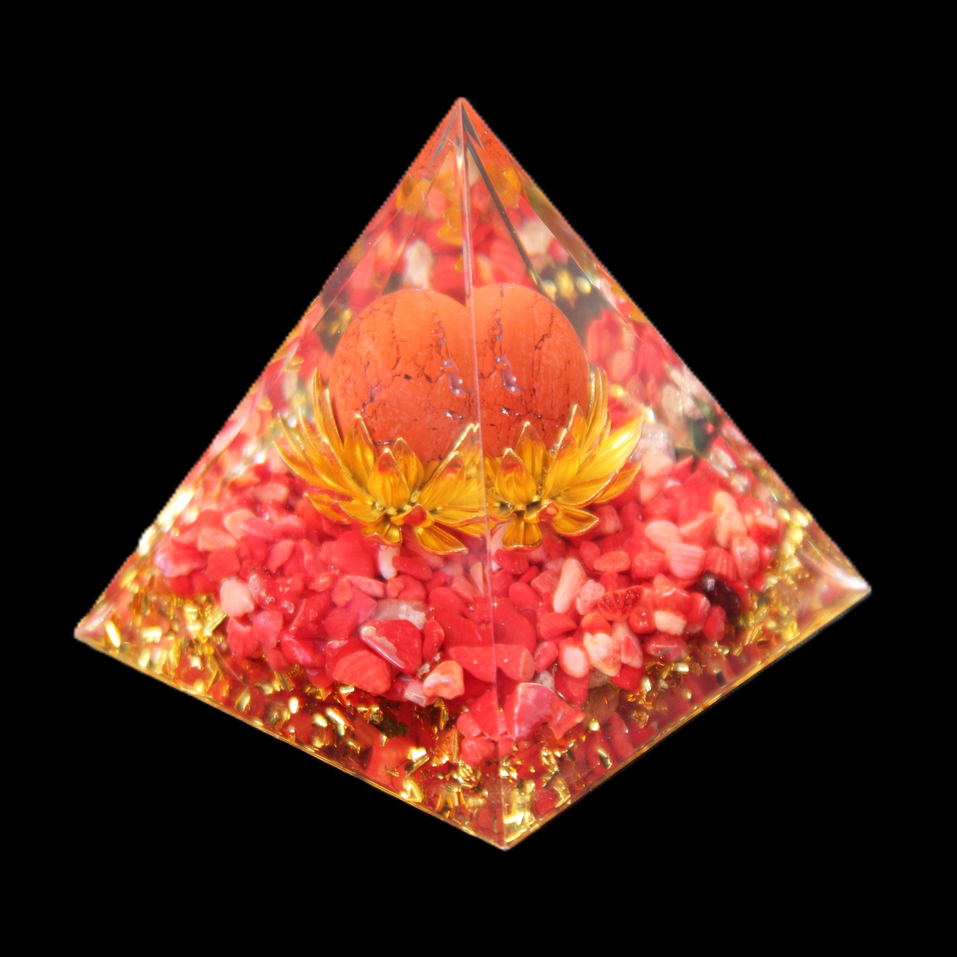 Orgone pyramid 63g in sunlight - Rocks and Things Store