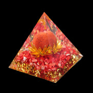 Orgone pyramid 63g in sunlight - Rocks and Things Store