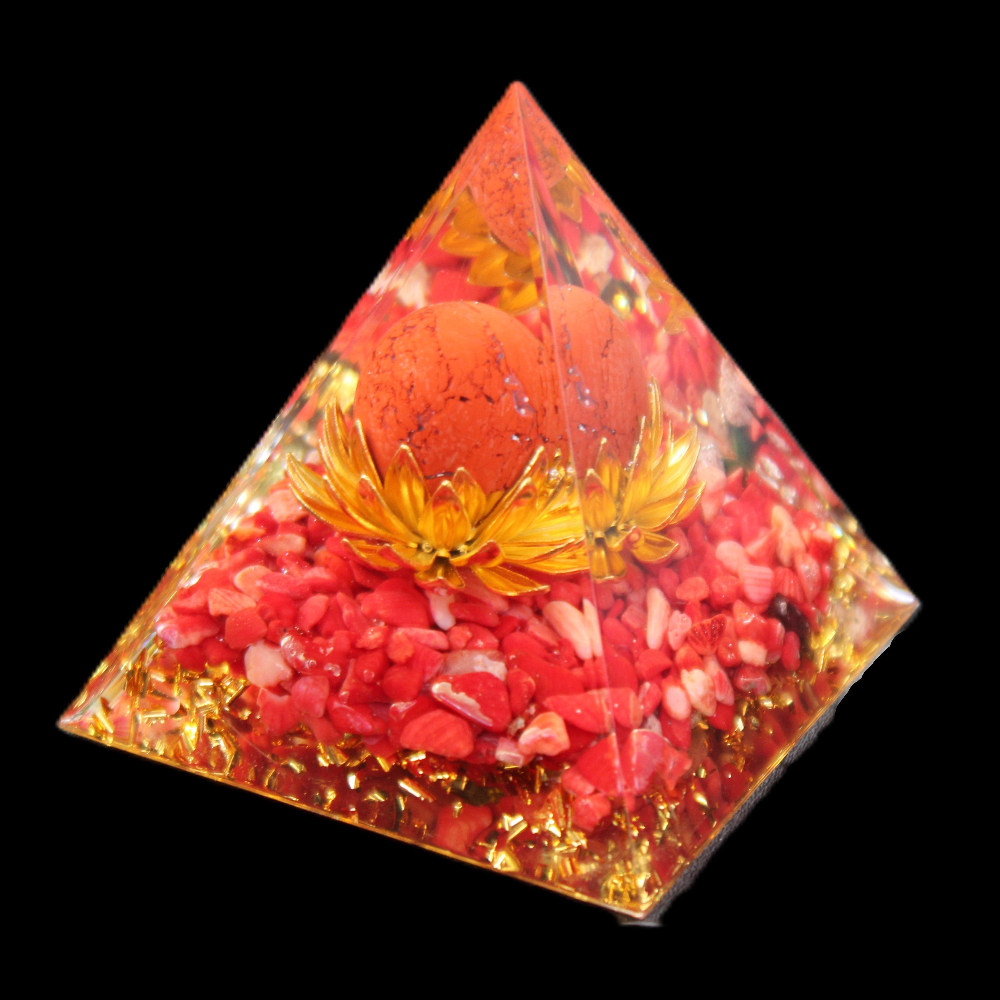 Orgone pyramid 63g in sunlight - Rocks and Things Store