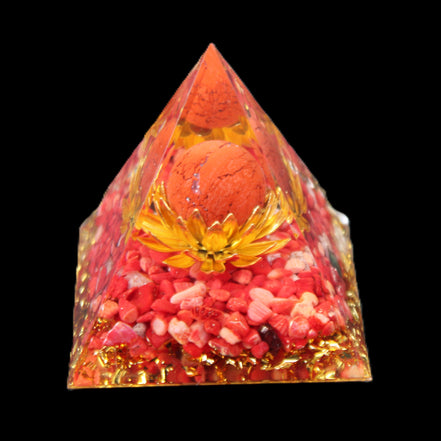 Orgone pyramid 63g in sunlight - Rocks and Things Store