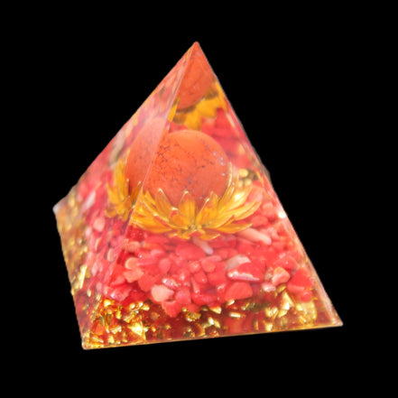 Orgone pyramid 63g in sunlight - Rocks and Things Store