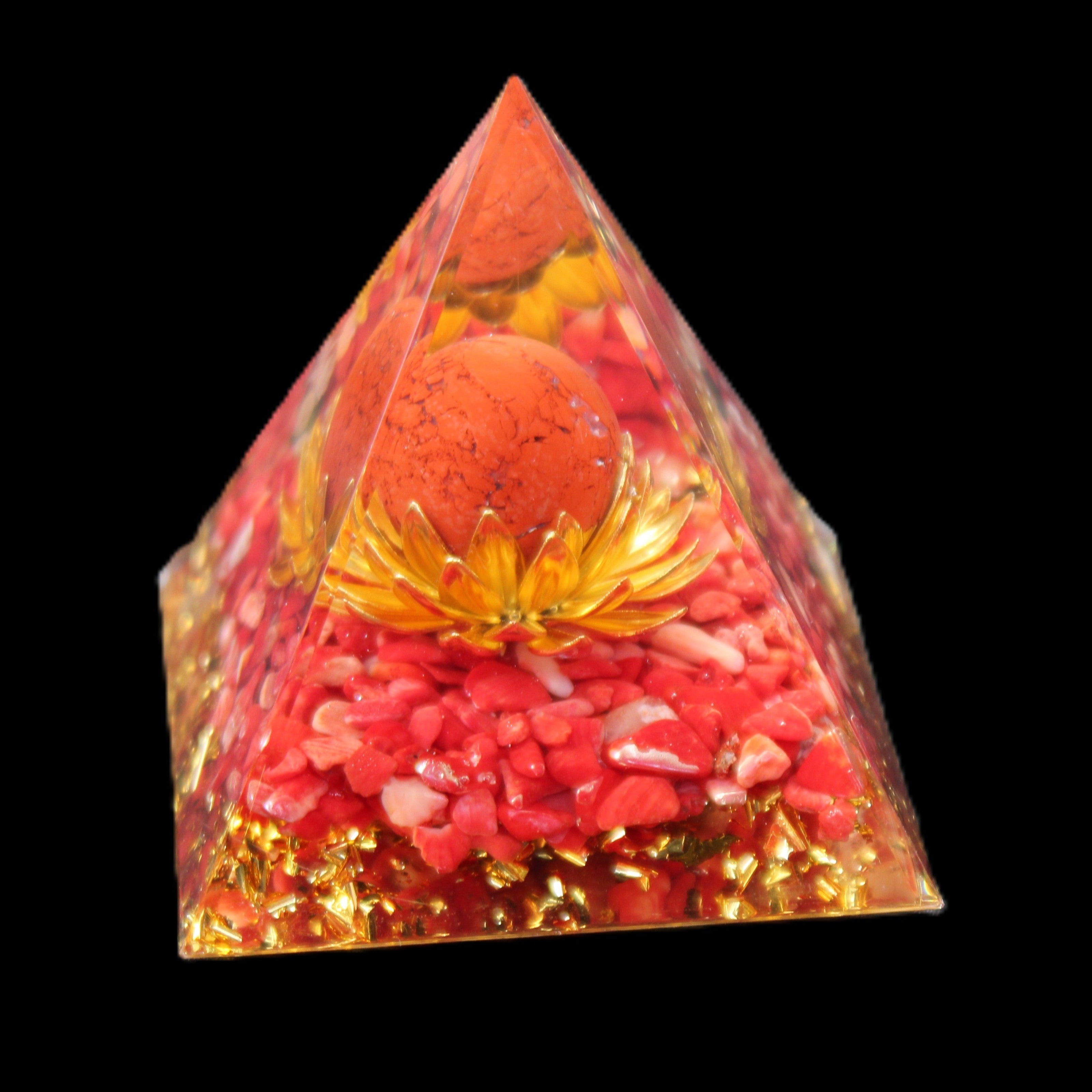 Orgone pyramid 63g in sunlight - Rocks and Things Store