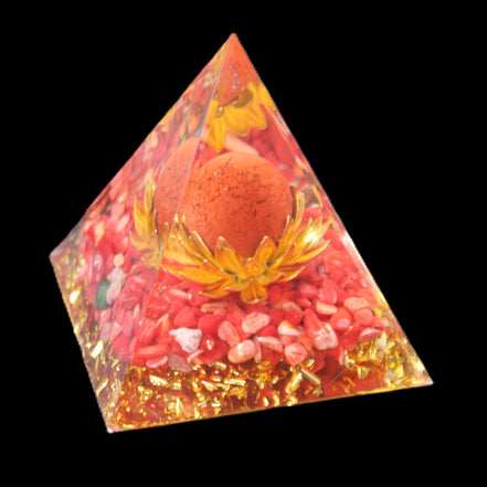 Orgone pyramid 63g in sunlight - Rocks and Things Store