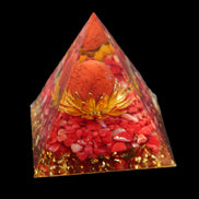 Orgone pyramid 63g in sunlight - Rocks and Things Store