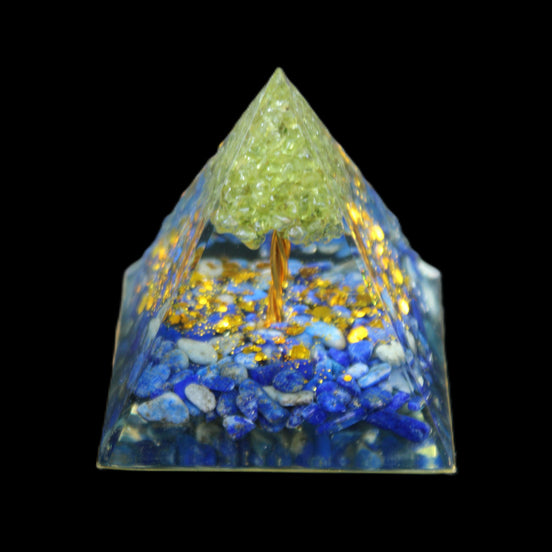 Orgone pyramid 63g in sunlight - Rocks and Things Store