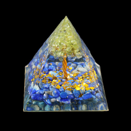 Orgone pyramid 63g in sunlight - Rocks and Things Store