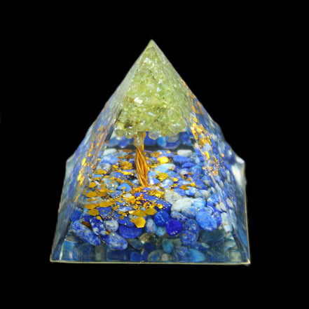 Orgone pyramid 63g in sunlight - Rocks and Things Store