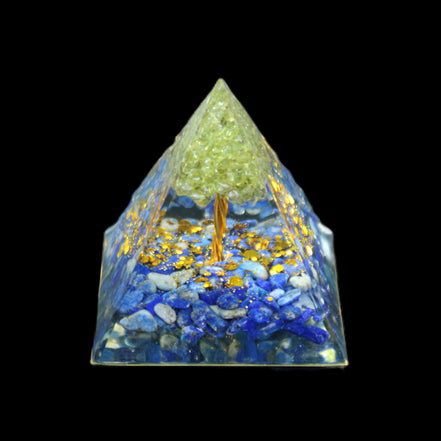Orgone pyramid 63g in sunlight - Rocks and Things Store