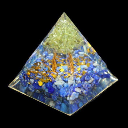 Orgone pyramid 63g in sunlight - Rocks and Things Store