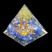 Orgone pyramid 63g in sunlight - Rocks and Things Store