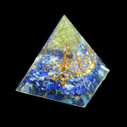 Orgone pyramid 63g in sunlight - Rocks and Things Store