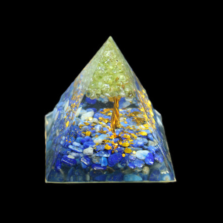 Orgone pyramid 63g in sunlight - Rocks and Things Store