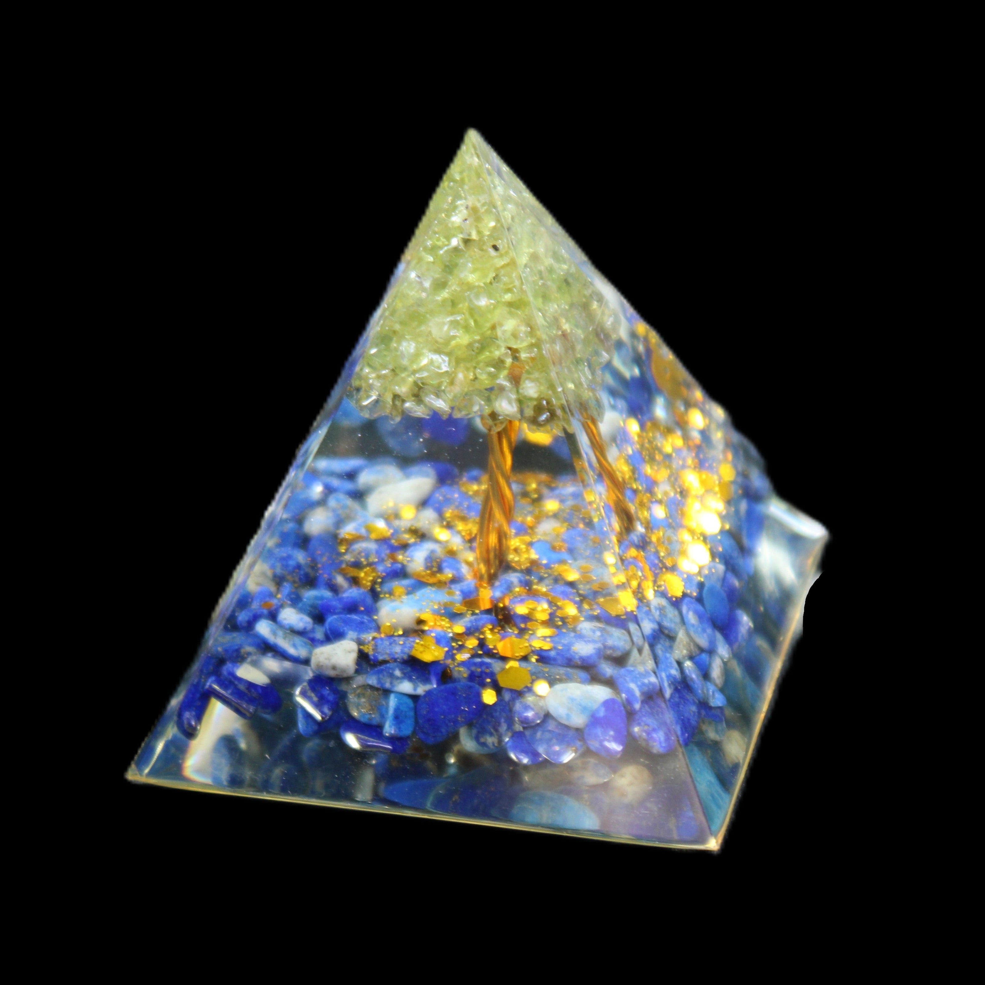 Orgone pyramid 63g in sunlight - Rocks and Things Store