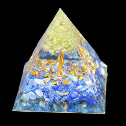 Orgone pyramid 63g in sunlight - Rocks and Things Store