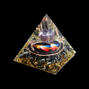 Orgone pyramid 49*49*50mm in sunlight - Rocks and Things Store