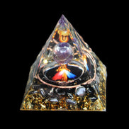 Orgone pyramid 49*49*50mm in sunlight - Rocks and Things Store