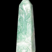 Green Fluorite obelisk 707g in sunshine
