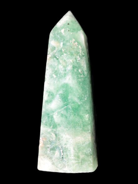 Green Fluorite obelisk 707g