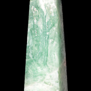 Green Fluorite obelisk 707g in sunshine