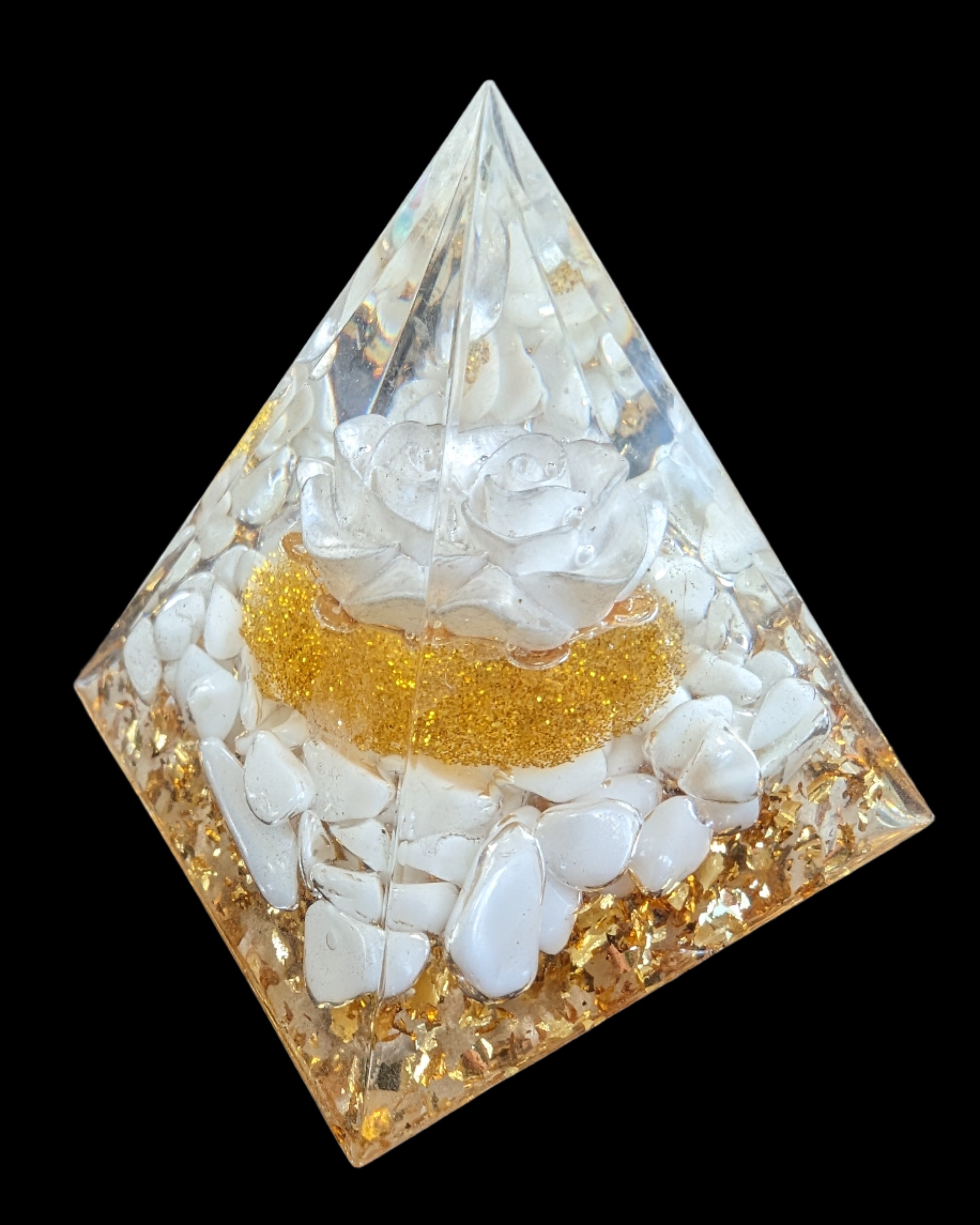 Orgone pyramid 59g - Rocks and Things Store