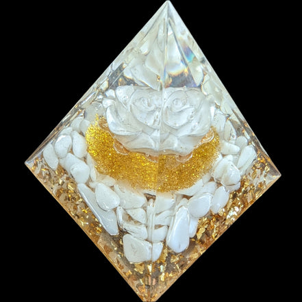Orgone pyramid 59g - Rocks and Things Store