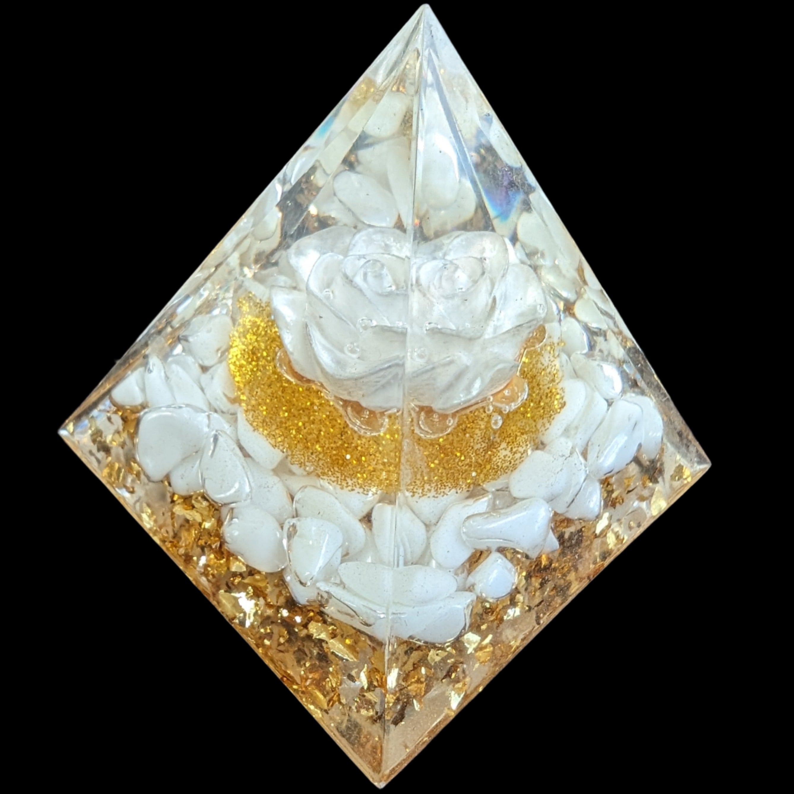 Orgone pyramid 59g - Rocks and Things Store