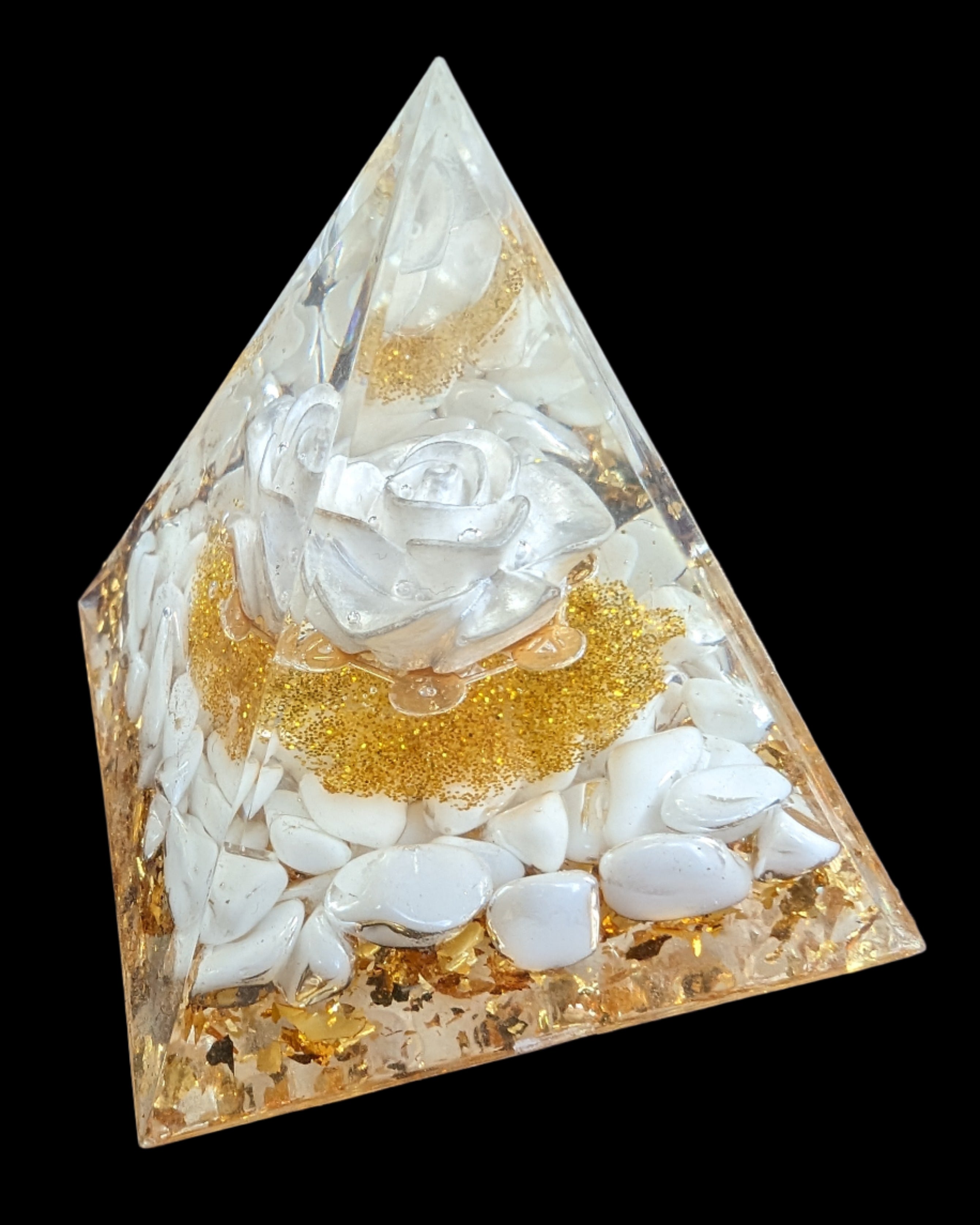 Orgone pyramid 59g - Rocks and Things Store