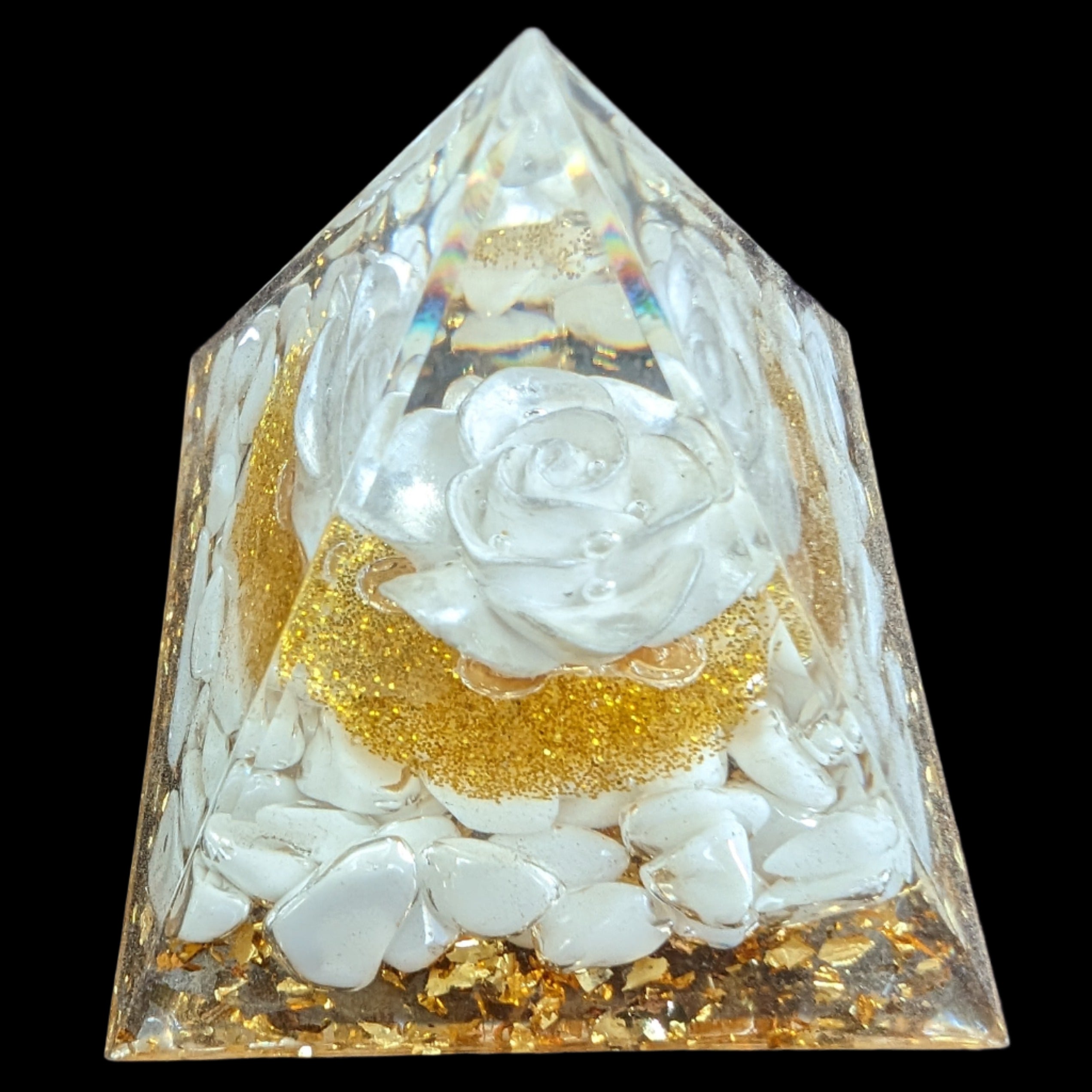 Orgone pyramid 59g - Rocks and Things Store