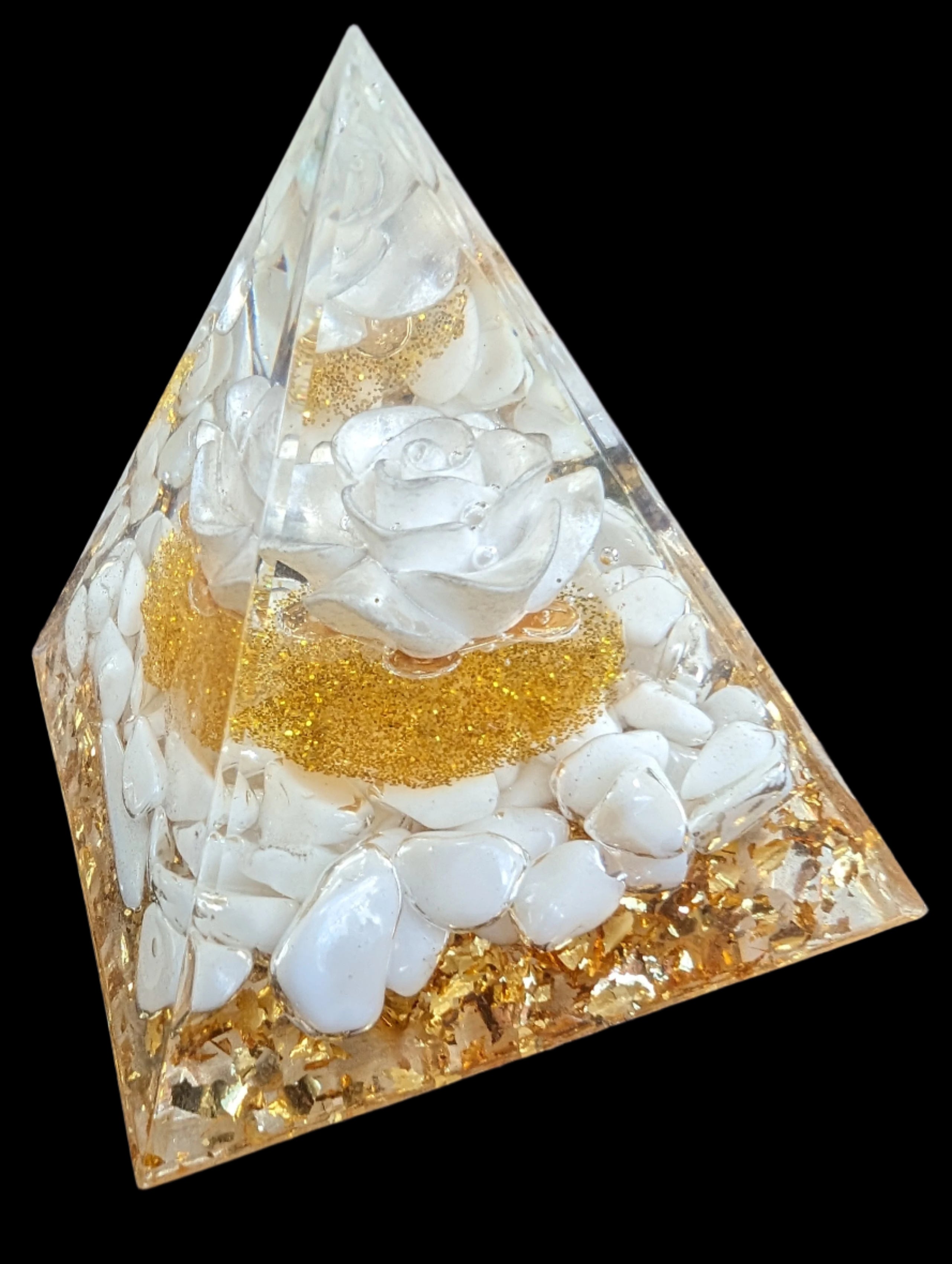 Orgone pyramid 59g - Rocks and Things Store