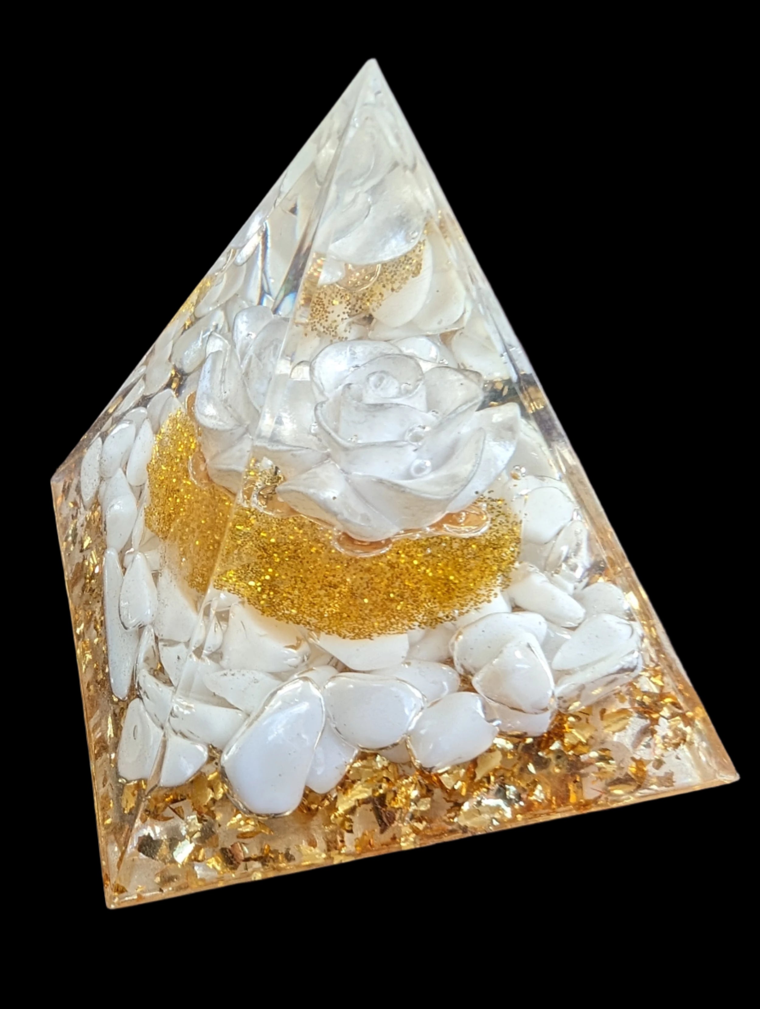 Orgone pyramid 59g - Rocks and Things Store