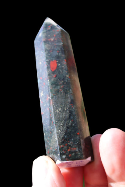 African Bloodstone wand 63g Rocks and Things