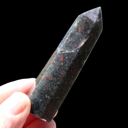 African Bloodstone wand 63g Rocks and Things