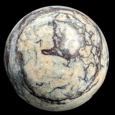 Pietersite sphere 209g in sunshine - Rocks and Things Store