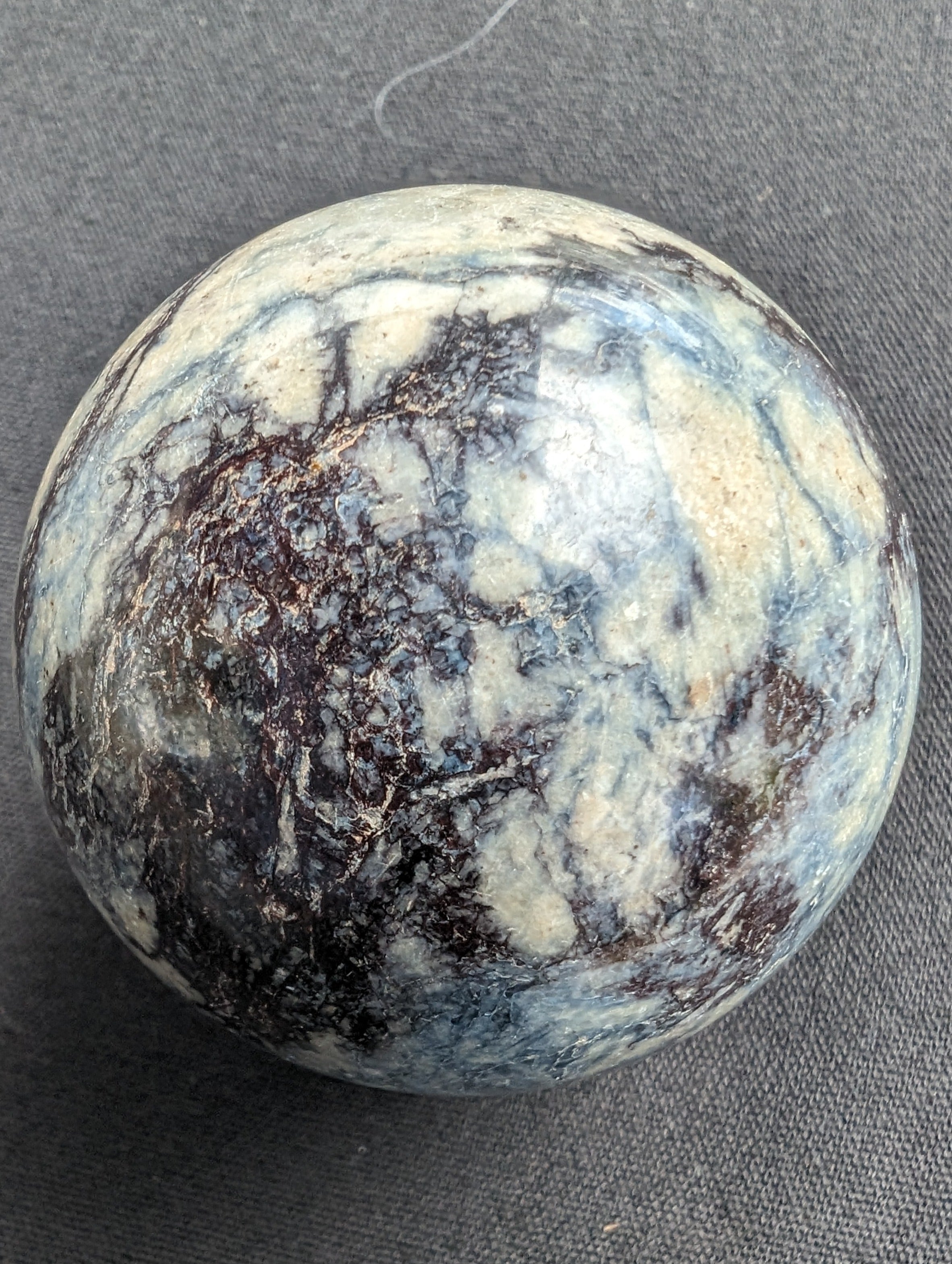 Pietersite sphere 209g Rocks and Things