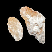 Citrine 2 crystals from Himalaya 7-9g in sunshine