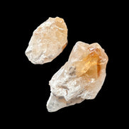Citrine 2 crystals from Himalaya 7-9g in sunshine