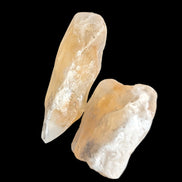 Citrine 2 crystals from Himalaya 7-9g in sunshine