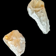 Citrine 2 crystals from Himalaya 7-9g in sunshine