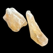 Citrine 2 crystals from Himalaya 7-9g in sunshine